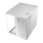 Caixa MARS GAMING MC-NOVAM, M-ATX PREMIUM CUSTOM ALUMINIUM FRONT COOLING + 90º GLASS, USB-C, WHITE - Mars Gaming MCNOVAMW