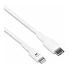 EWENT CABO USB TYPE C PARA LIGHTNING 2MT BRANCO - Ewent EW9916