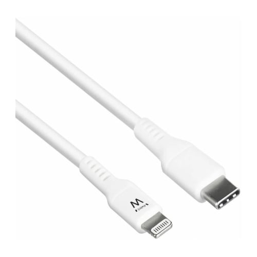 EWENT CABO USB TYPE C PARA LIGHTNING 2MT BRANCO - Ewent EW9916