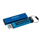 KINGSTON PEN 128GB USB-C IRONKEY KEYPAD 200C FIPS 140-3 LVL 3 (Pending) AES-256 - Kingston IKKP200C/128GB