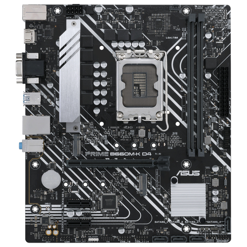 MB ASUS PRIME B660M-K D4, SK LGA1700 2DDR4 VGA/HDMI mATX - Asus 90MB1950-M1EAY0