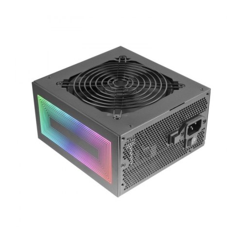Mars Gaming MPB750S Fuente de Alimentacion ARGB 750W - Eficiencia 80PLUS BRONZE - Iluminacion ARGB Sincronizable - Cables Planos y Largos - Color Negro - Mars Gaming 296657