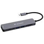 VERBATIM DOCK 4K USB-C 1xHDMI 2xUSB-C 2xUSB-A 3.2 1xCR PD100W - Verbatim 32158