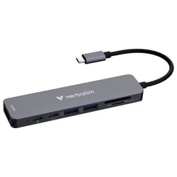 VERBATIM DOCK 4K USB-C 1xHDMI 2xUSB-C 2xUSB-A 3.2 1xCR PD100W - Verbatim 32158