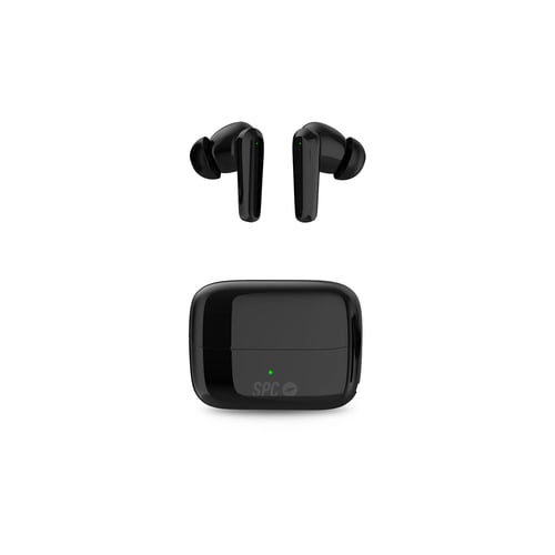 Auscultadores intra-auriculares SPC Ether 2 Pro Bluetooth 5.2 TWS - Mãos livres - Assistente de voz - Conectividade com 2 dispositivos em simultâneo - Autonomia até 26 horas com carregamento - Controlo tátil - Preto - SPC 268692