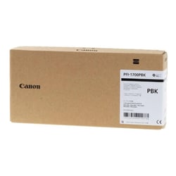 Tinteiro Canon PFI-1700 Preto Photo 0775C001 700ml - Canon CANPFI1700PBK