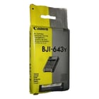 Canon BJC-643 tinteiro 1 unidade(s) Original Amarelo - Canon BJI643Y