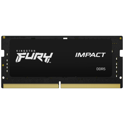 KINGSTON MEM 16GB 5600MT/s DDR5 CL40 SODIMM FURY IMPACT PNP - Kingston KF556S40IB-16