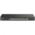 D-Link Managed Switch 24 portas Gigabit + 4 SFP - D-Link DGS-2000-28