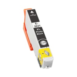 Cartucho de tinta preto genérico Epson T2631/T2611 (26XL) - Substitui C13T26314012/C13T26114012 - Epson EI-T2631