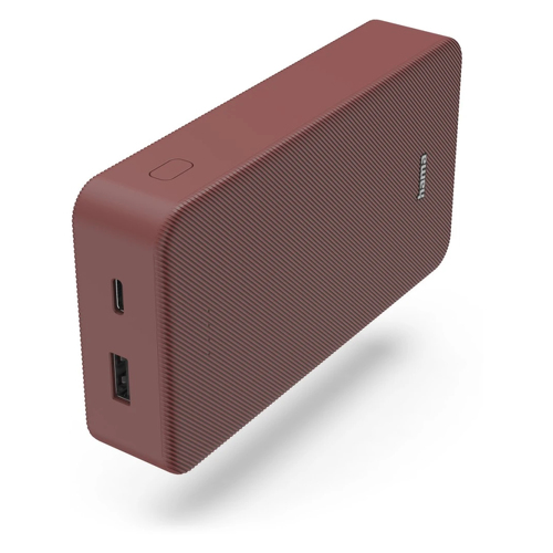 Powerbank Power Pack HAMA "Color 20", 20000mAh, vermelho - 201717 - Hama 00201717