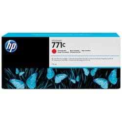 HP Tinteiro DesignJet 771C Vermelho Cromático de 775 ml - B6Y08A