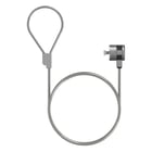 Cabo de segurança Aisens com bloqueio de chave para computador, monitor, portátil - 1,5 m - Aisens 197881