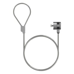 Cabo de segurança Aisens com bloqueio de chave para computador, monitor, portátil - 1,5 m - Aisens 197881