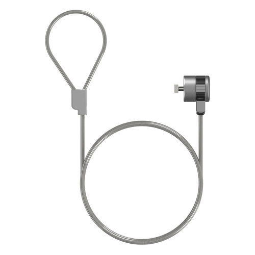 Cabo de segurança Aisens com bloqueio de chave para computador, monitor, portátil - 1,5 m - Aisens 197881