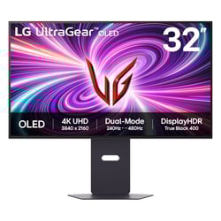 LG MONITOR OLED 32" (31.5) UHD 4K 0.03MS 240HZ HDMI DP USB COLUNAS HAS PIVOT - LG 32GS95UV-B