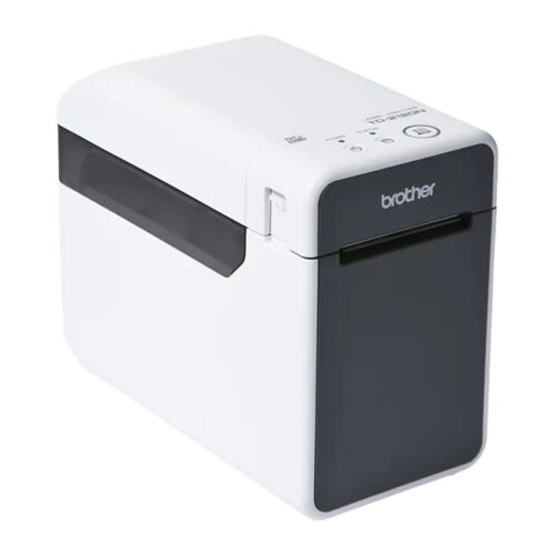 Impressora de etiquetas e talões para uso profissional com placa de rede, WiFi e Bluetooth. Resolução de 203ppp - Brother TD-2125NWB