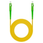 Nanocable Cable Fibra SC/APC-SC/APC Monomodo LSZH 5m - Color Amarillo - Nanocable 10.20.0005
