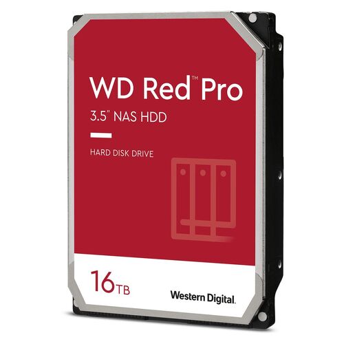 Disco 3.5 16TB WD Red Pro 512Mb SATA 6Gb/s 7200rpm - Western Digital WD161KFGX