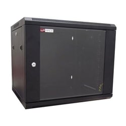 WP RACK BASTIDOR MURAL 19" RWB SERIES 9U 600x500x500 BLACK RAL 9005 - WP Rack WPN-RWB-09605-B