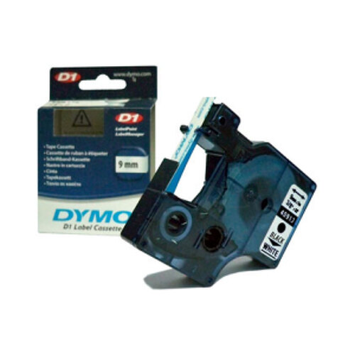 Fita Gravacao Dymo 09mmx7m Texto Preto / Fundo Branco (40913) - Dymo 12740913