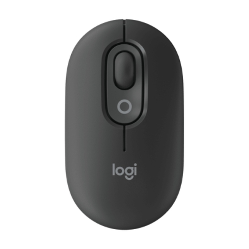 Mouse sem fio Logitech POP 1000dpi - 4 botões - Multidispositivo - Cor grafite - Logitech 910-007412