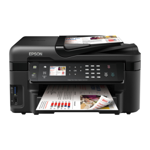 Epson WorkForce WF-3520DWF, Jato de tinta, Impressão a cores, 5760 x 1440 DPI, Cópia a cores, A4, Preto - Epson C11CC33302