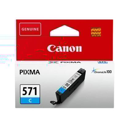 Canon CLI-571C tinteiro 1 unidade(s) Original Rendimento padrão Ciano - Canon CLI571C