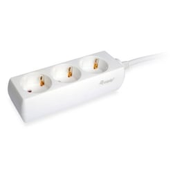 Equipar Power Strip - 3 tomadas Schuko - Cabo de 1,50m - Equip EQ245550