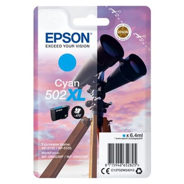 Epson 502XL tinteiro 1 unidade(s) Original Rendimento alto (XL) Ciano - Epson C13T02W24010