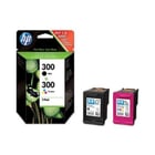 Pacote de 2 cartuchos de tinta originais HP 300 preto + colorido - CN637EE - HP CN637EE