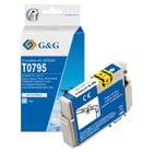 G&G Epson T0795 Cião/Azul Light Cartucho de Tinta Compatível, 13.8 ml - Tinteiro Compatível C13T07954010