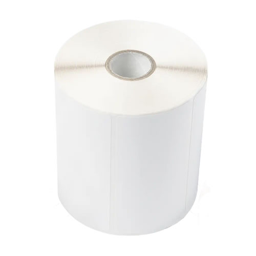 6 Rolos de etiquetas pré-cortadas de transferência térmica com acabamento semi-brilhante 102 x 150mm (550 etiquetas por rolo) - Brother BCS1J150102121