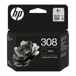 HP 308 Negro Cartucho de Tinta Original - 7FP21UE - HP 301722