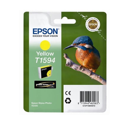 Epson Tinteiro T1594 Amarelo Tinta UltraChrome Hi-Gloss2 - Epson C13T15944010