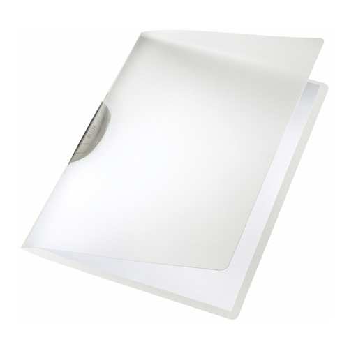Classificador Clip Lateral Leitz Color Clip Cinza - Leitz 1151712