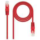 Cabo de Rede Nanocable RJ45 Cat.5e UTP Cat.5e Crossover Patchcord AWG24 2m - Vermelho - Nanocable 10.20.0202