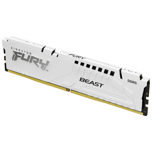 KINGSTON MEM 16GB 6000MT/s DDR5 CL36 DIMM FURY BEAST WHITE EXPO - Kingston KF560C36BWE2-16