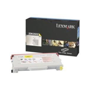Lexmark 20K0502 toner 1 unidade(s) Original Amarelo - Lexmark 20K0502