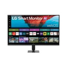 LG Monitor IPS 32" (31.5) UHD 4K Smart Monitor HDMI USB Colunas Webos - LG 32U701SB-B