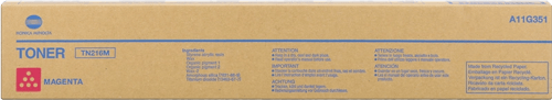 Toner Original Konica Minolta TN216 Magenta - TN216M/A11G351 - Konica Minolta A11G351