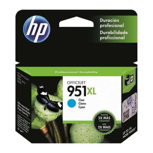 HP TINTEIRO ALTO RENDIMENTO AZUL 951XL - HP CN046AE