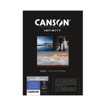 Papel A4 310g Canson Infinity Rag Photographique 100% Algodão 10Fls - Canson 1236211045
