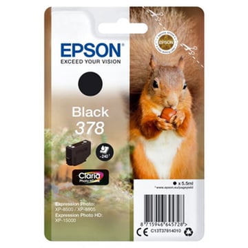 Epson Squirrel C13T37814010 tinteiro 1 unidade(s) Original Rendimento padrão Preto - Epson C13T37814010