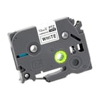 Fita laminada compatível com TZe-231. Texto preto sobre fundo branco. Largura: 12 mm. Comprimento: 8 m - Brother TZe-231C