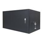 WP RACK BASTIDOR MURAL 19" RWS SERIES 6U 540x400x400 BLACK RAL 9005 - WP Rack WPN-RWS-06504-B
