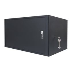 WP RACK BASTIDOR MURAL 19" RWS SERIES 6U 540x400x400 BLACK RAL 9005 - WP Rack WPN-RWS-06504-B