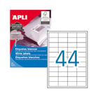 Etiquetas 048,5x025,4mm 500Fls A4 Apli 2200un - APLI APL10558