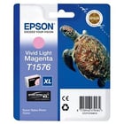 Epson Turtle Tinteiro T1576 Vivid Magenta Claro Tinta UltraChrome K3 - Epson C13T15764010