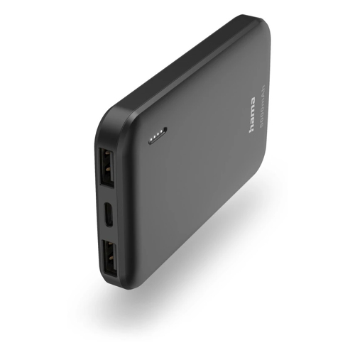 Powerbank Power Pack HAMA "Pocket 5", 5000mAh, preto - 201707 - Hama 00201707